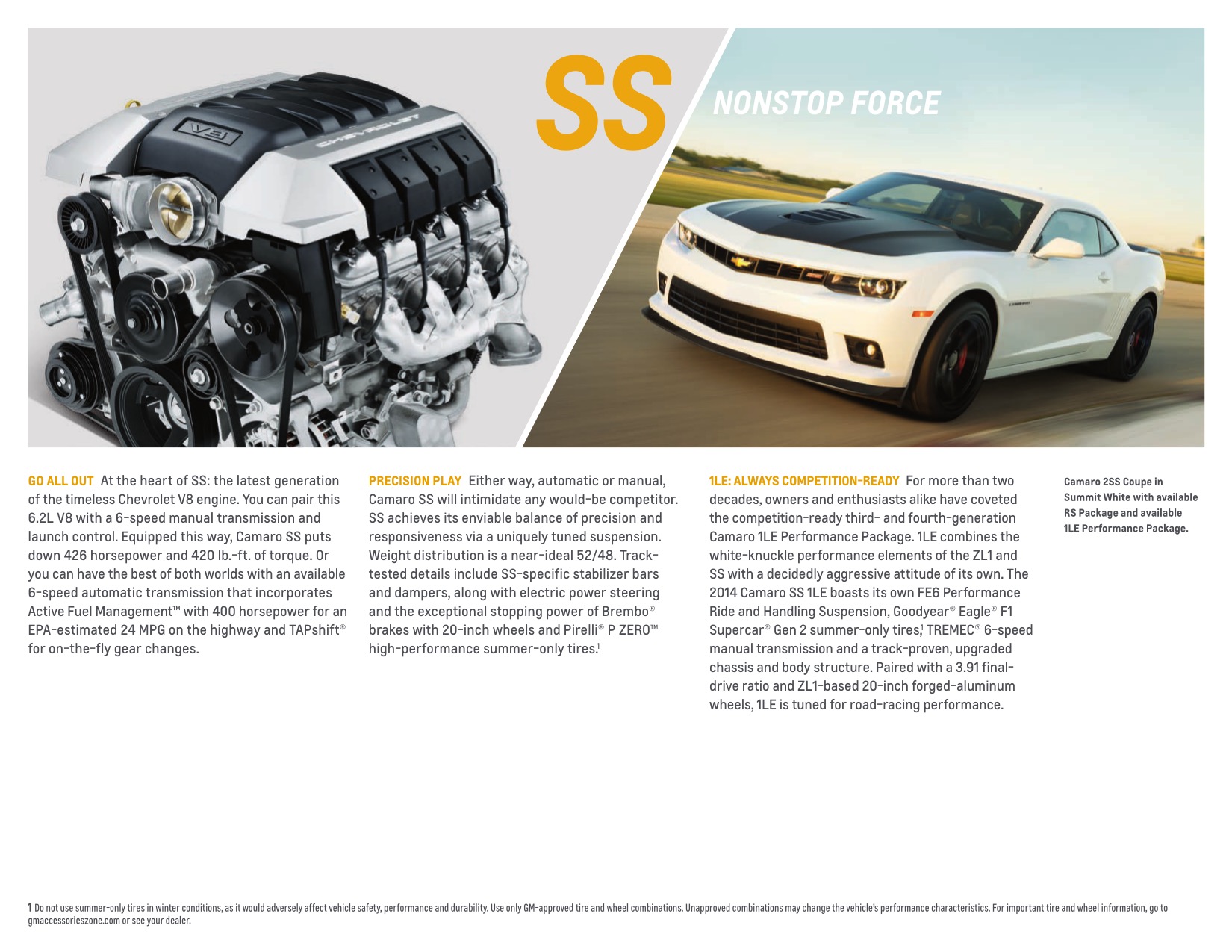 2014 Chev Camaro Brochure Page 12